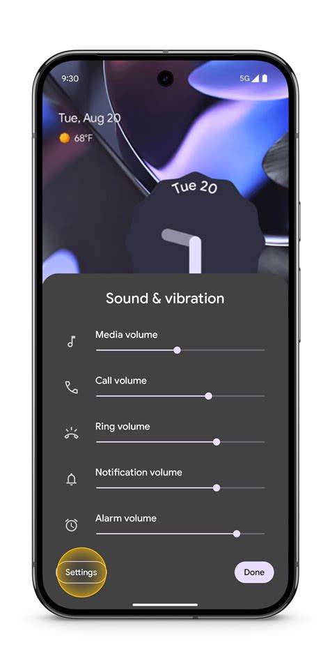 tube 8|Change volume, sound & vibrate settings on your Pixel phone